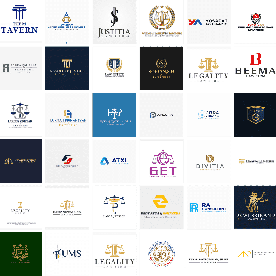 jasa desain logo perusahaan profesional murah profesional Terjangkau firma lembaga hukum 40-min